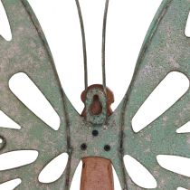 Väggkonst Butterfly Deco Metall Trä Vintage 46×43cm