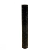 Artikel Koniska ljus färgade svarta ljus 34×240mm 4 st