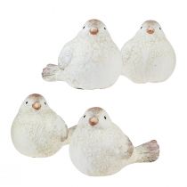 Artikel Bordsdekoration vårdekoration dekorativa fågelfigurer 8,5cm 4st