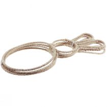 Artikel Påskhare dekorationsögla naturlig påskdekoration kanin 20×40cm 4 st