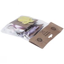 Artikel Honeycomb påskharar Sittande kaniner för upphängning 7x4,5x6cm 5st