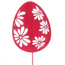 Artikel Påskägg dekorativa blomproppar påskved 30,5cm 18 st