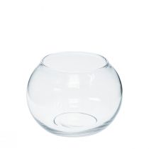 Kulvas Glas Minivas Rund Glas Deco H8cm Ø7cm