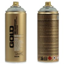 Artikel Sprayfärg Spray Grå Montana Guldtak Matt 400ml