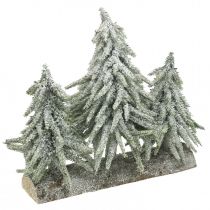Mini julgranstrio på stock Juldekoration 28cm
