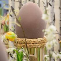 Påskägg flockades stora 40cm