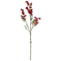 Artikel Konstgjord bärgren röd konstgjord gren juldekoration 74cm
