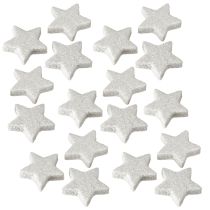 Artikel Spridda stjärnor med glitterkräm 2,5 cm 96 st