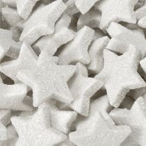 Artikel Spridda stjärnor med glitterkräm 2,5 cm 96 st