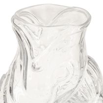 Artikel Glasvas i dekorativ fiskform för harmonisk rumsdesign, 24,5 cm