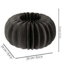 Artikel Dekorationsringar av pumpapapper i honungskaka 24 cm 4 st