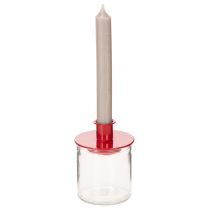 Artikel Rund glaslykta, klarglas, 8 cm, 3 stycken