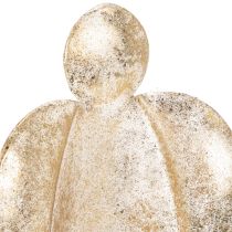Artikel Ljusstake ängelfigur guld festlig dekoration 27cm