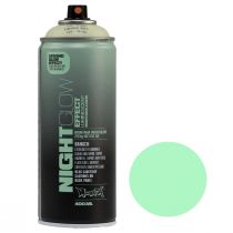 Artikel Fluorescerande färgsprayburk Nightglow Green 400ml