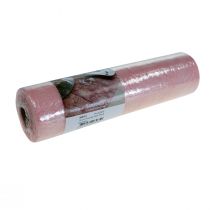 Artikel Deco bordslöpare i fleece Sizoweb rosa 30cm 25m