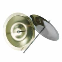Artikel Ljusstake med taggguld Ø5cm 36 st
