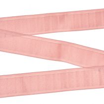 Artikel Dekorationsband bandöglor rosa 40mm 6m