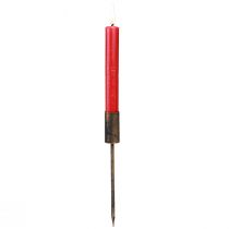 Artikel Adventsljusstake vintage guld för pinnljus Ø23mm 4 st