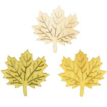 Artikel Lönnlöv för att sprida höstfärger assorterad 4cm 72 st
