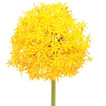 Artikel Allium Gul Blomma Konstgjord Lök 80cm Ø14,5cm 2st
