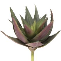 Artikel Aloe Vera konstgjorda växt Lila konstgjorda suckulenter Ø18cm