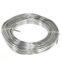 Artikel Aluminiumtråd silver glänsande hantverkstråd dekorativ tråd Ø5mm 1kg