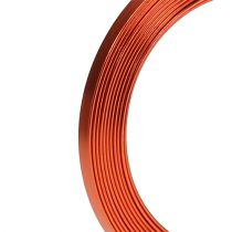 Artikel Flattråd i aluminium orange 5mm x 1mm 2,5m