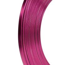 Aluminium platt tråd rosa 5mm 10m