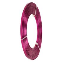 Artikel Aluminium platt tråd rosa 5mm 10m