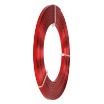 Plattråd i aluminium röd 5mm 10m