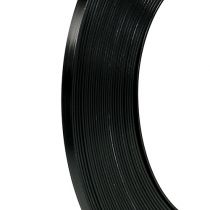 Aluminium platt tråd svart 5mm 10m