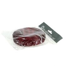 Artikel Aluminiumtråd Ø2mm, 60m, 500g, Bordeaux färg - Mångsidig hobbytråd för dekoration och gör-det-själv-projekt