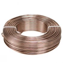 Artikel Aluminiumtråd Ø2mm aluminiumtråd hantverkstråd ljusbrun 500g 60m