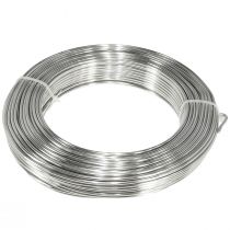 Aluminiumtråd dekorativ tråd hantverkstråd silver Ø3mm 1kg
