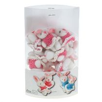 Artikel Hänge Bunny 5,5cm Rosa 9 st