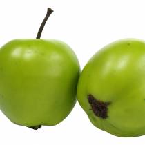 Artikel Dekorativ frukt mini äpple konstgrönt 4,5cm 24st