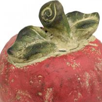 Dekorativt äpple, höst, bordsdekoration, betong H17cm Ø15cm
