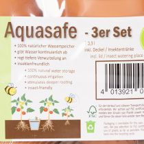 Artikel Aquasafe vattenbehållare med insektsdryck för trädgård, balkong, terrass, 12 cm, 3 delar