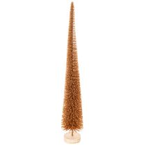 Artikel Konstgjord julgransdekoration, smal, med träbas, 40 cm, 3 stycken