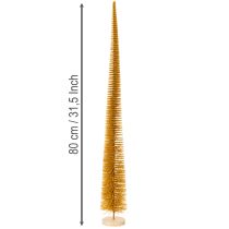 Artikel Dekorativ smal julgran, hög julgransdekoration, 80 cm