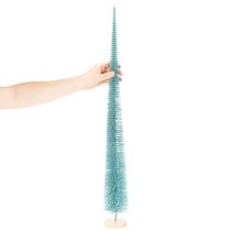 Artikel Konstgjord julgran, dekorativ gran, elegant design med träbas, 80 cm