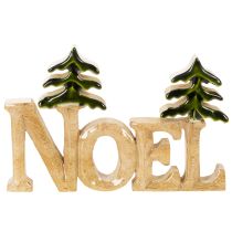 Artikel Juldekoration Noel-ställ med två granar 18 cm