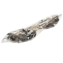 Artikel Badam på pinne naturell 6cm - 12cm 23 st