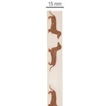 Artikel Presentband med taxmotiv för DIY och pyssel, 15mm x 18m