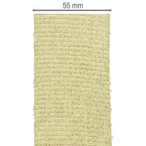 Artikel Dekorativt band med glitter, brett band för presentinslagning, 55 mm brett, 15 m långt