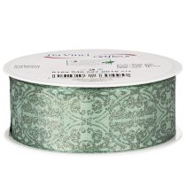 Artikel Presentband med klassiskt mönster för rosetter och dekoration, 40 mm x 15 m