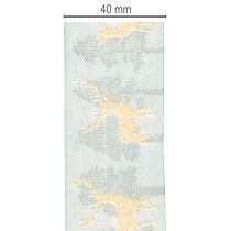 Artikel Presentband med renar och julgranar, 40 mm x 18 m