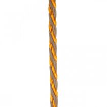 Sladd, smyckessnöre, guldsnöre Gyllene naturfärger L20m Ø4cm