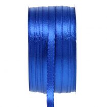 Dekorationsband blå 6mm 50m
