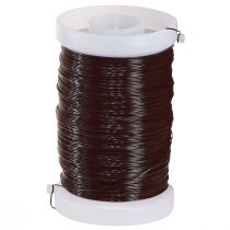 Artikel Hantverkstråd i brun dekorativ bindtråd 0,35mm 100g 3 st.